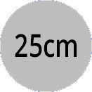 25cm