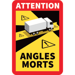 Nalepka za mrtvi kot ANGLES MORTS