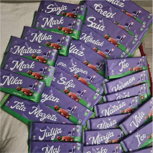 Milka čokolada 270g-300g - personalizirana in unikatna - slika 3